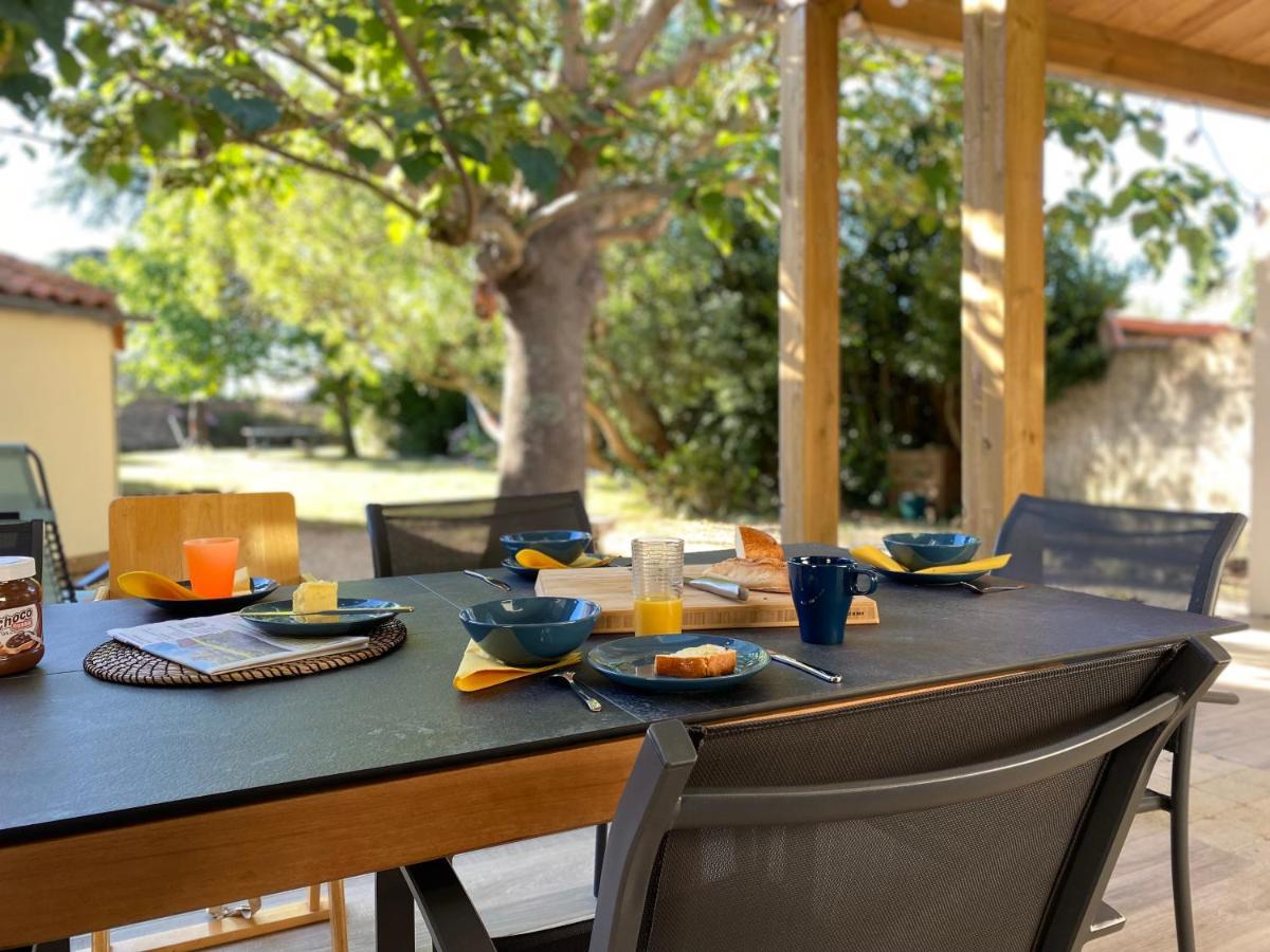 Villa Paulownia - A 1,2Km Des Plages - Tout Confort Au Coeur Du Bourg 滨海雅尔 外观 照片